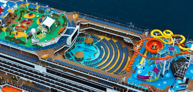 Carnival Breeze Top Deck - Courtesy of Carnival Cruise Lines